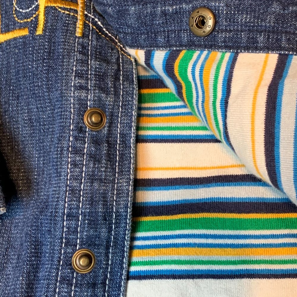 Rocawear Denim Embroidered Jacket Sz 18 mo - Picture 3 of 10